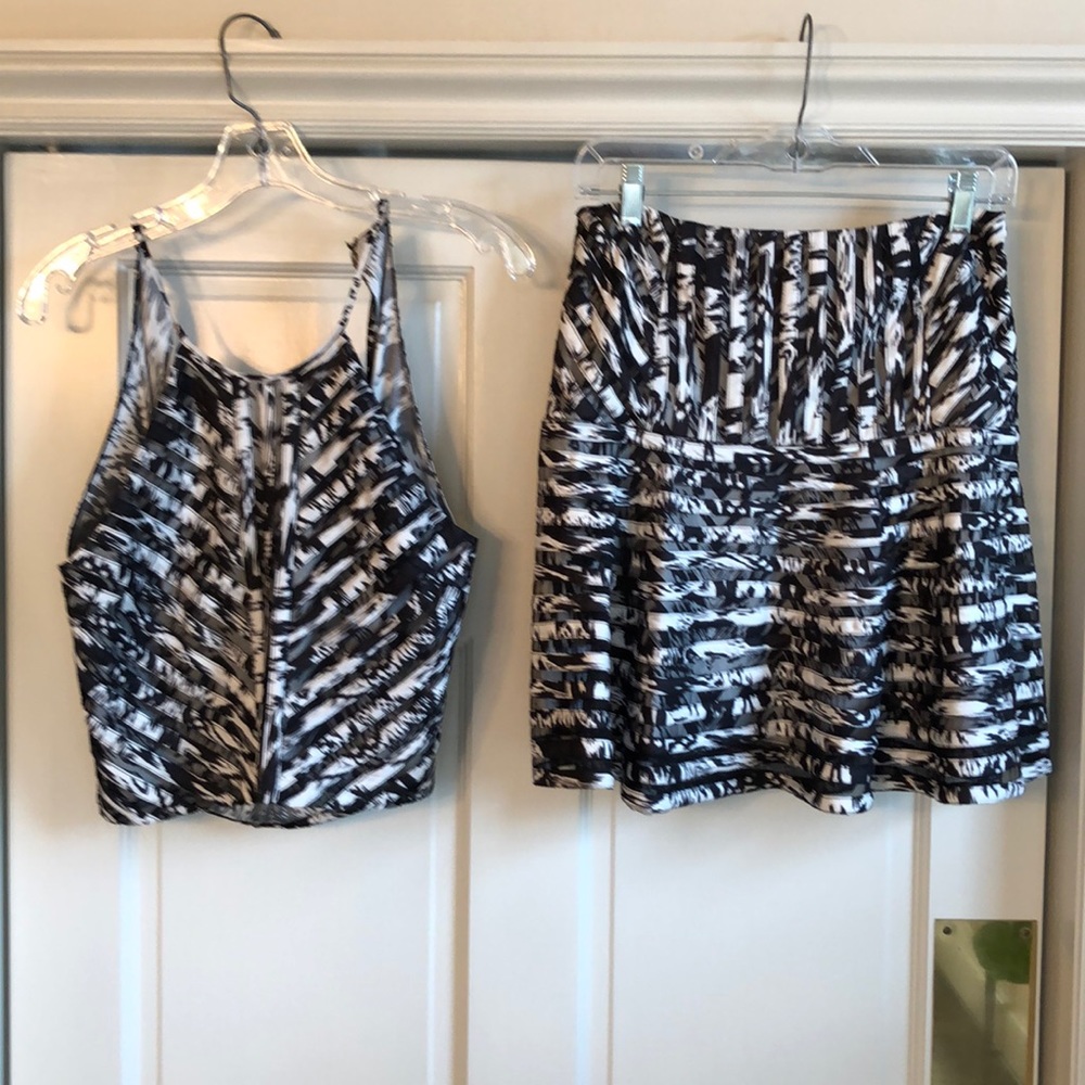 Parker Top and Skirt Set